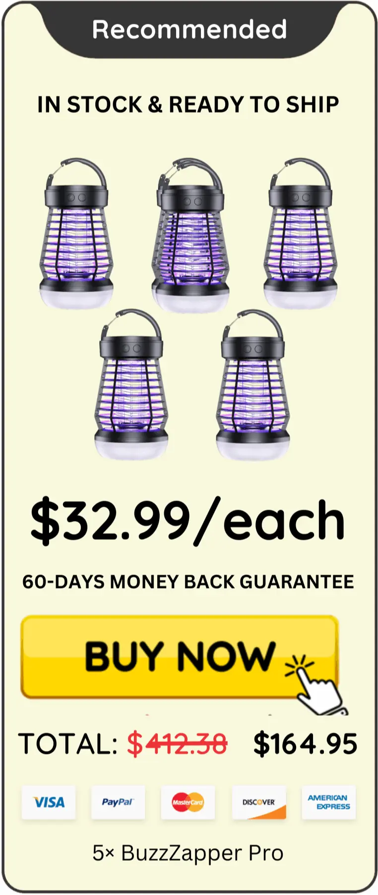 BuzzZapper Pro offer price 